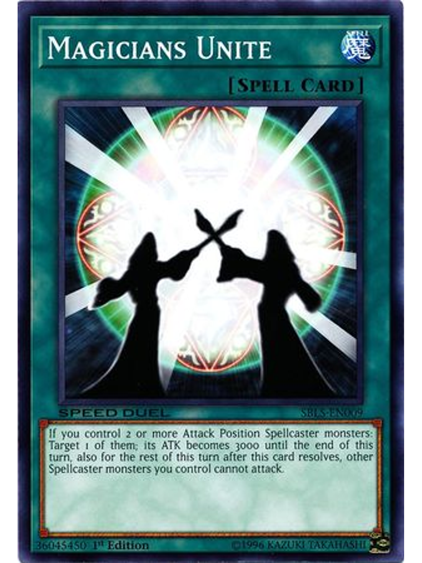 Magicians Unite - SBLS-EN009 - Common 1st Edition 1