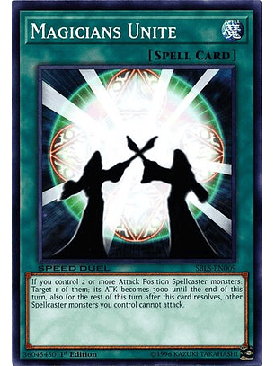 Magicians Unite - SBLS-EN009 - Common 1st Edition