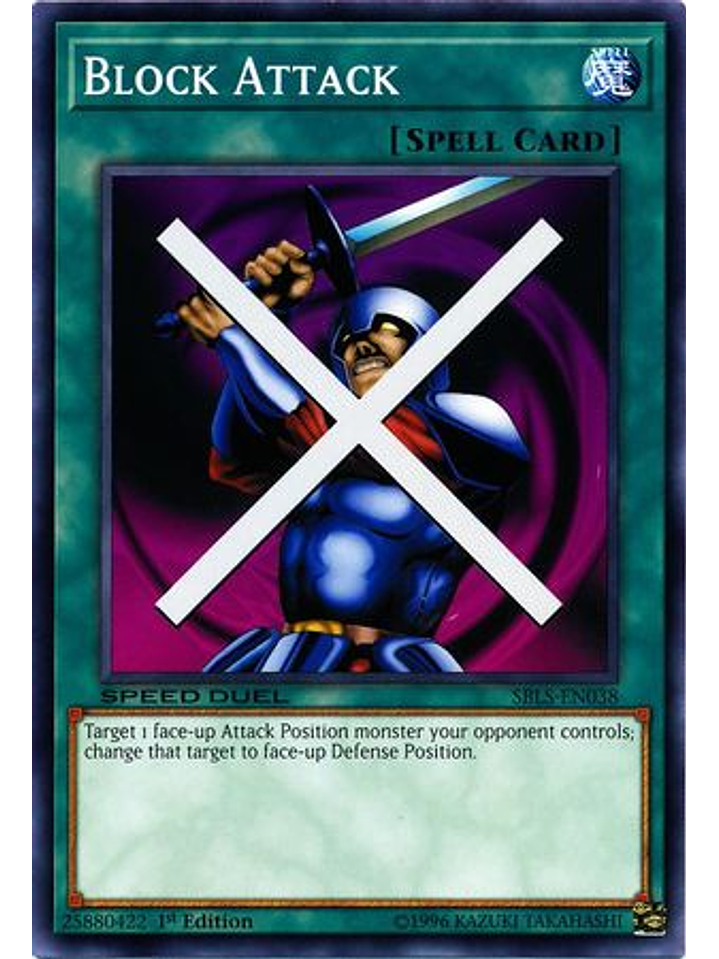 Block Attack - SBLS-EN038 - Common 1st Edition 1