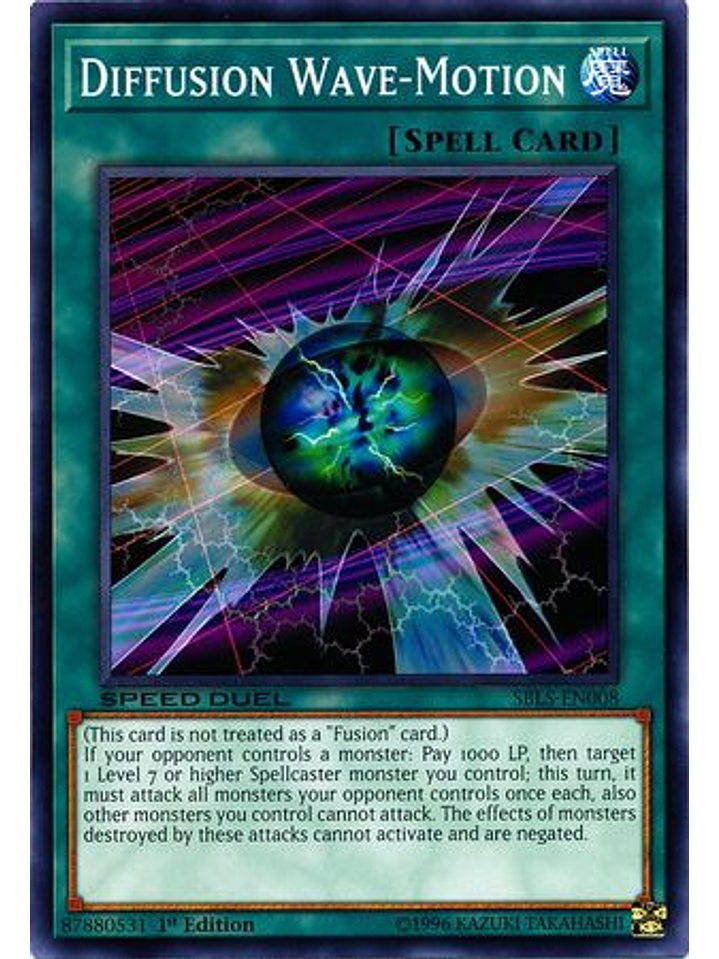 Diffusion Wave-Motion - SBLS-EN008 - Common 1st Edition 1