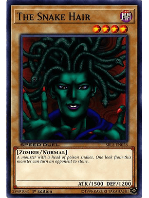 The Snake Hair - SBLS-EN026 - Common 1st Edition