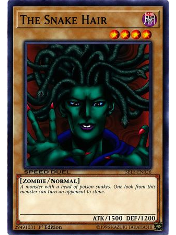 The Snake Hair - SBLS-EN026 - Common 1st Edition 1