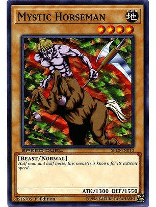 Mystic Horseman - SBLS-EN010 - Common 1st Edition