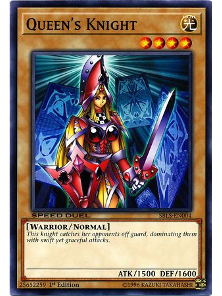 Queen's Knight - SBLS-EN004 - Common 1st Edition 1