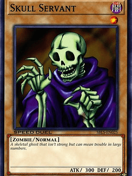 Skull Servant - SBLS-EN025 - Common 1st Edition