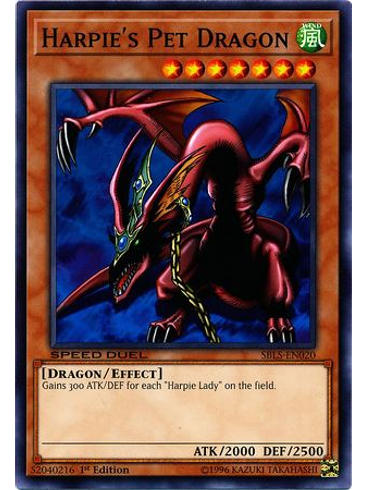 Harpie's Pet Dragon - SBLS-EN020 - Common 1st Edition 1