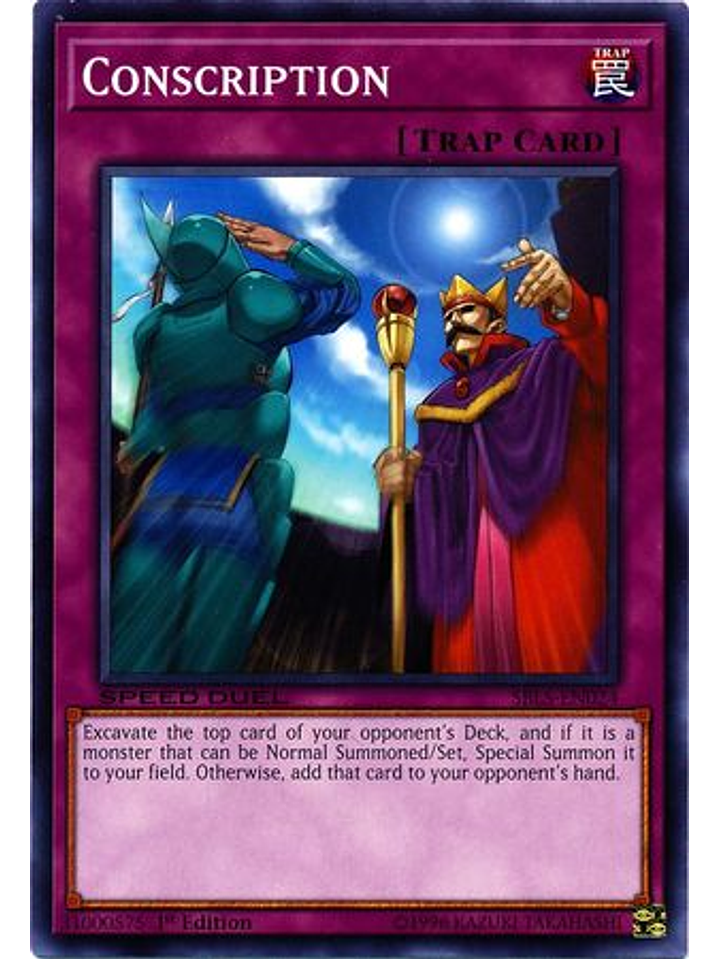 Conscription - SBLS-EN024 - Common 1st Edition 1