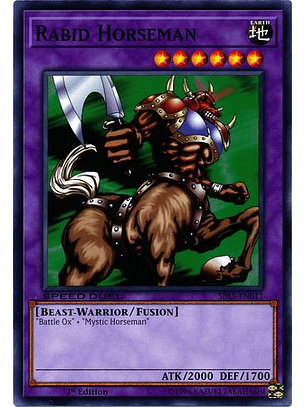 Rabid Horseman - SBLS-EN011 - Common 1st Edition