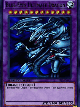 Blue-Eyes Ultimate Dragon - SBLS-EN012 - Ultra Rare 1st Edition