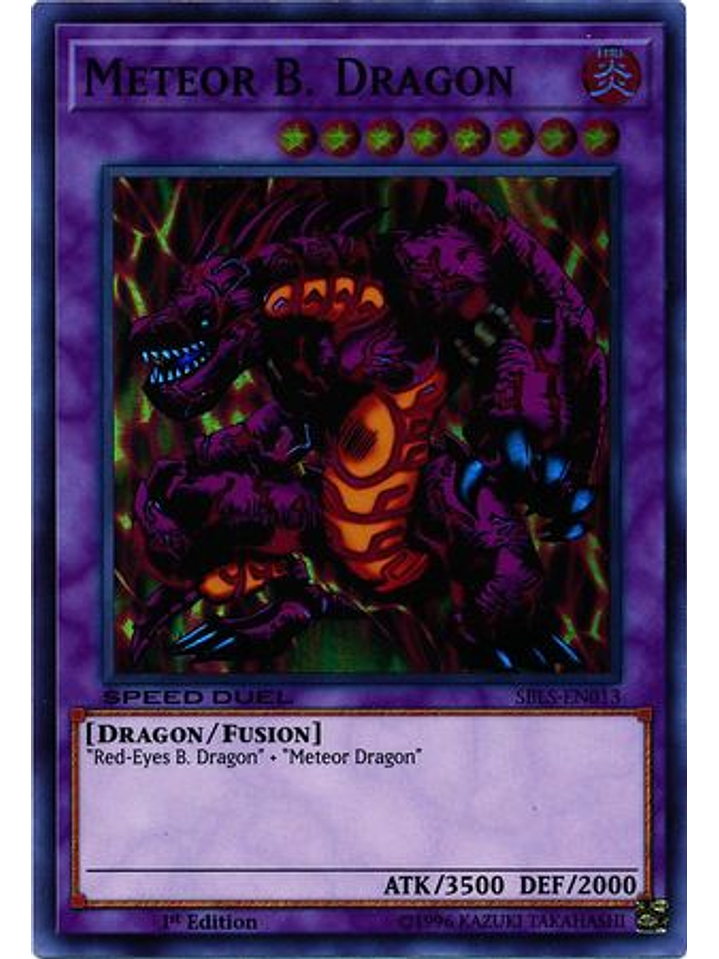Meteor B. Dragon - SBLS-EN013 - Super Rare 1st Edition 1