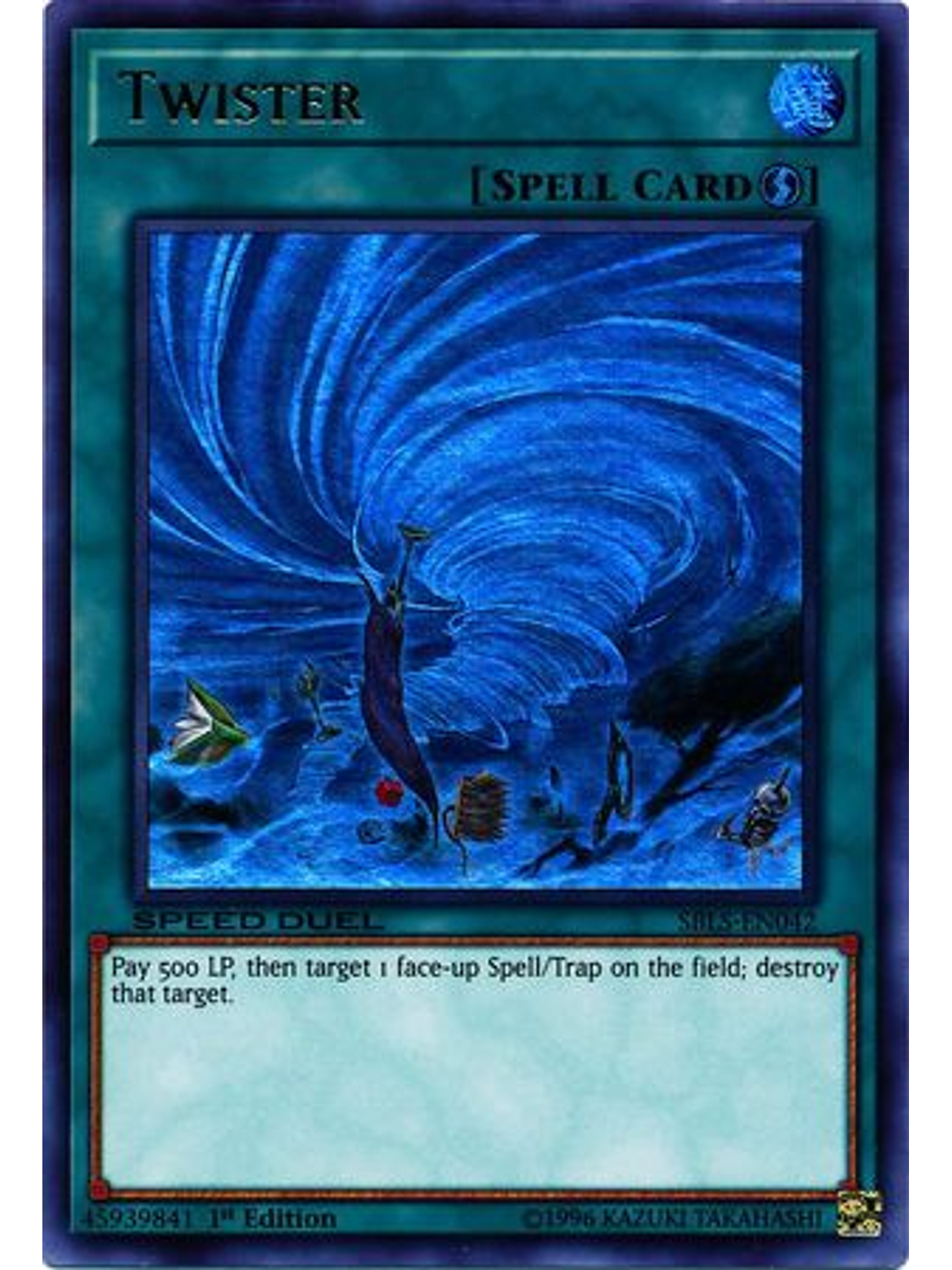Twister - SBLS-EN042 - Ultra Rare 1st Edition 1
