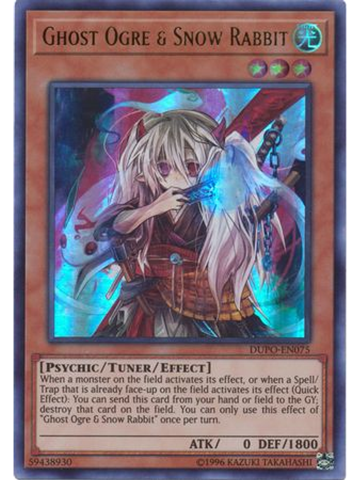Ghost Ogre & Snow Rabbit - DUPO-EN075 - Ultra Rare Unlimited 1