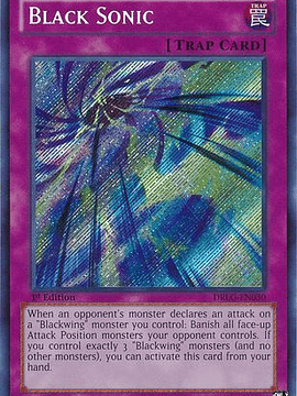 Black Sonic - DRLG-EN030 - Secret Rare 1st Edition