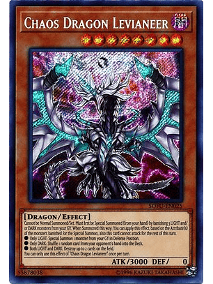 Chaos Dragon Levianeer - SOFU-EN025 - Secret Rare Unlimited