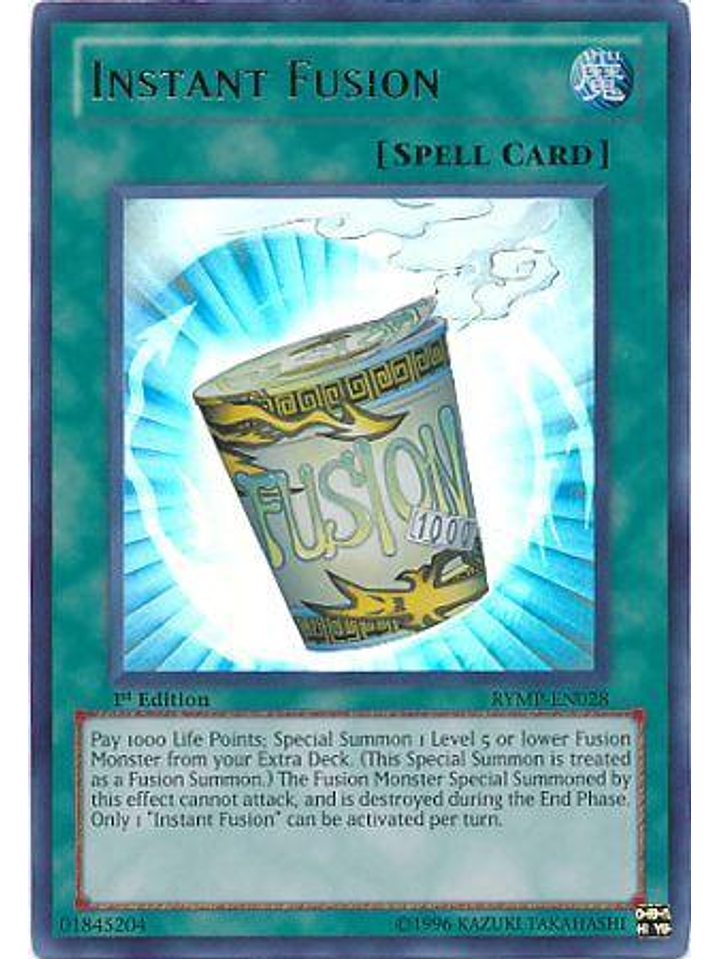 Instant Fusion - RYMP-EN028 - Ultra Rare 1st Edition 1