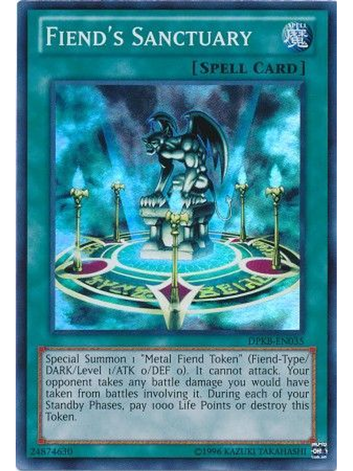 Fiend's Sanctuary - DPKB-EN035 - Super Rare Unlimited 1