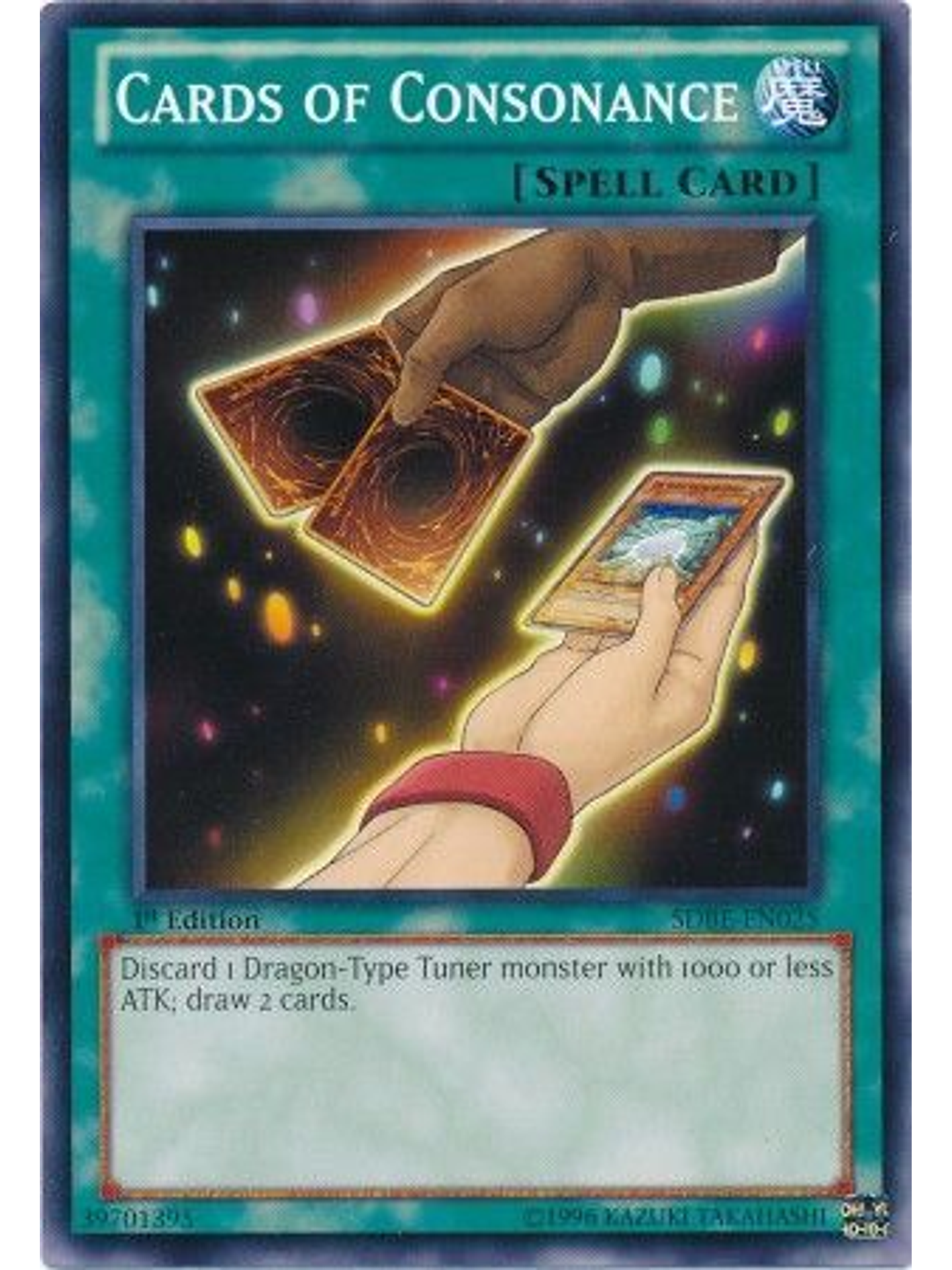 Cards of Consonance - SDBE-EN025 - Common 1st Edition 1