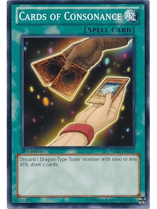 Cards of Consonance - SDBE-EN025 - Common 1st Edition