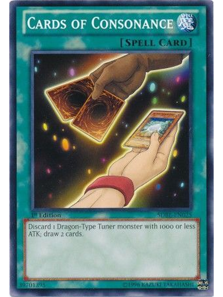 Cards of Consonance - SDBE-EN025 - Common 1st Edition 1