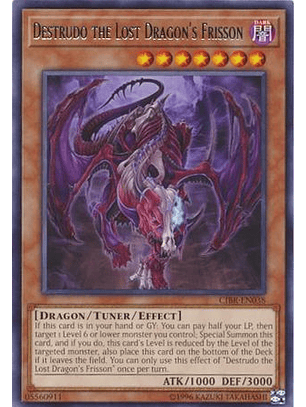 Destrudo the Lost Dragon's Frisson - CIBR-EN038 - Rare Unlimited
