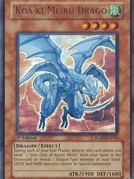 Koa'Ki Meiru Drago - RGBT-EN024 - Ultra Rare 1st Edition