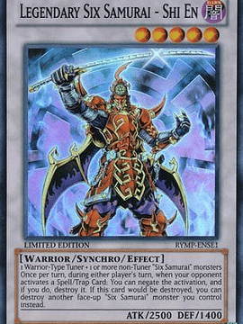 Legendary Six Samurai - Shi En - RYMP-ENSE1 - Super Rare