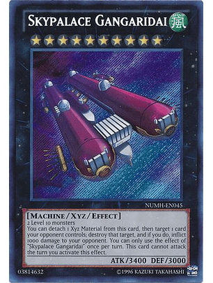 Skypalace Gangaridai - NUMH-EN045 - Secret Rare Unlimited