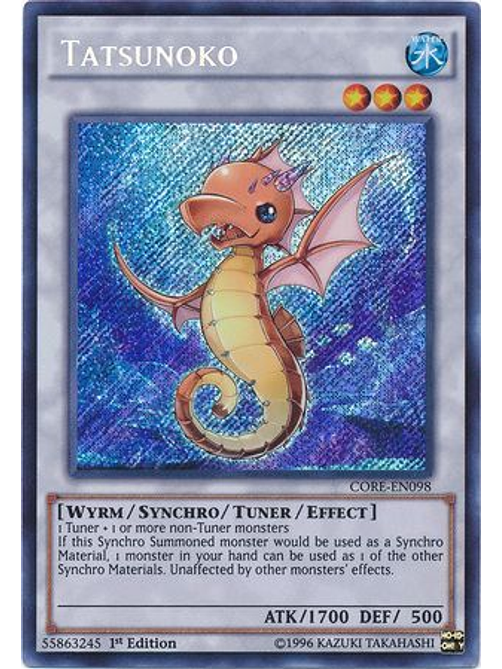 Tatsunoko - CORE-EN098 - Secret Rare 1st Edition 1