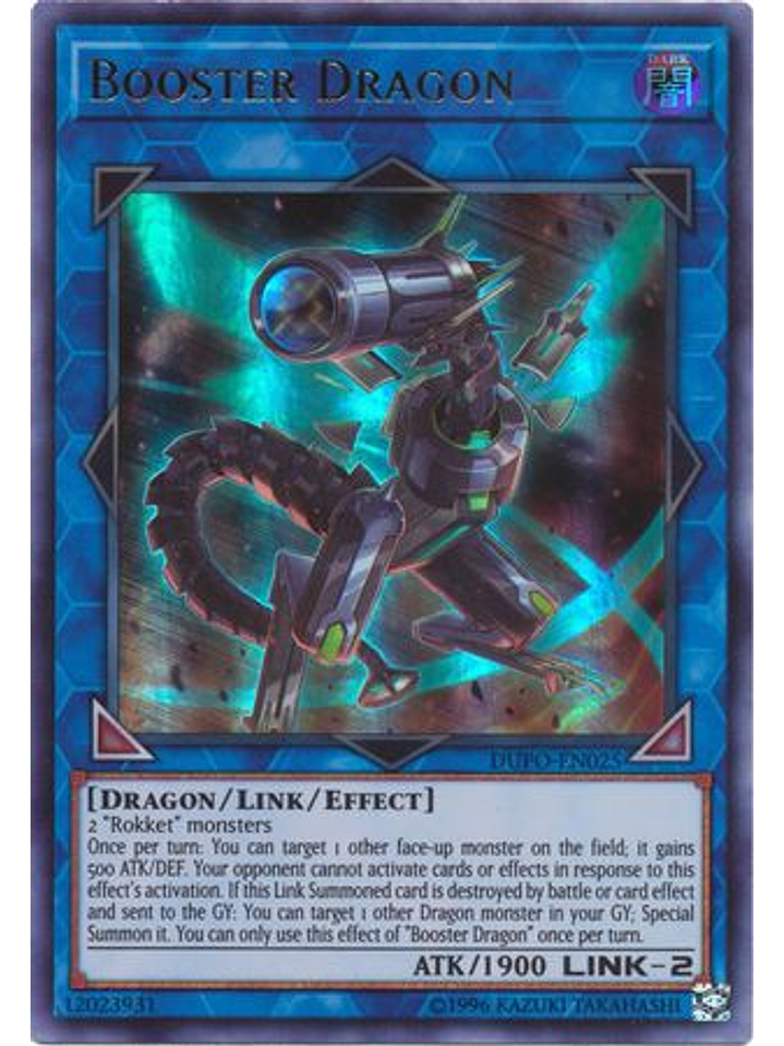 Booster Dragon - DUPO-EN025 - Ultra Rare Unlimited 1