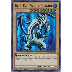Blue-Eyes White Dragon (Purple) - LDS2-EN001 - Ultra Rare 1st Edition