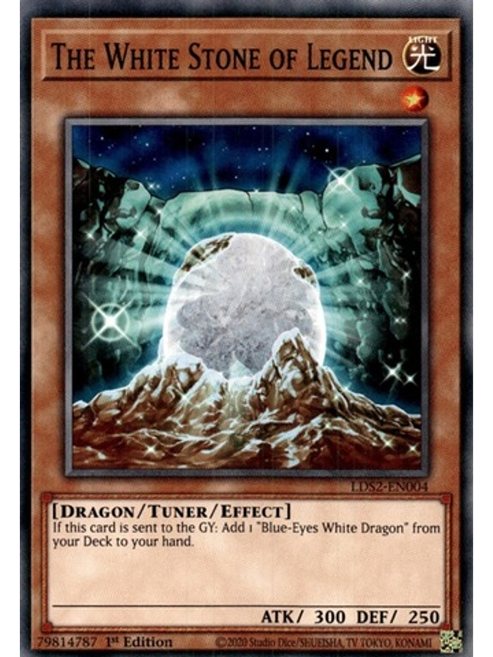 The White Stone of Legend - LDS2-EN004 - Common 1st Edition 1