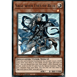 Sage with Eyes of Blue (Purple) - LDS2-EN011 - Ultra Rare 1st Edition