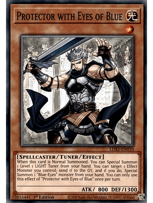 Protector with Eyes of Blue - LDS2-EN010 - Common 1st Edition