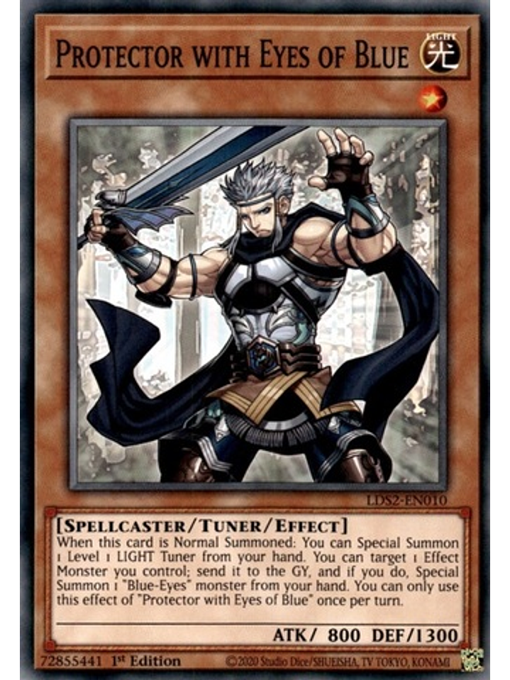 Protector with Eyes of Blue - LDS2-EN010 - Common 1st Edition 1