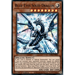Blue-Eyes Solid Dragon (Blue) - LDS2-EN014 - Ultra Rare 1st Edition