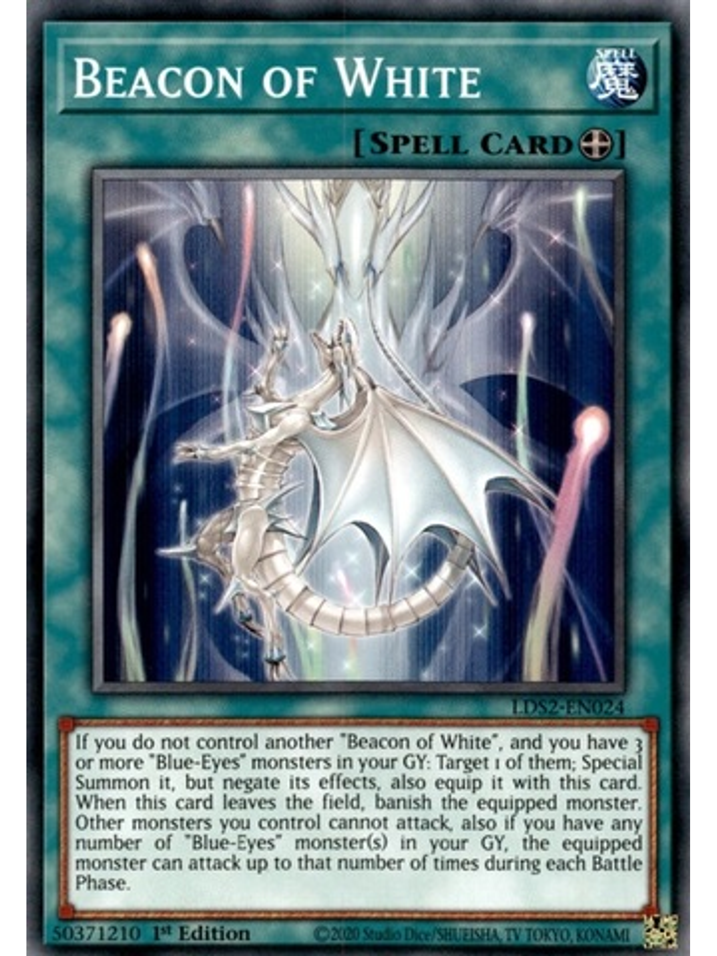 Beacon of White - LDS2-EN024 - Common 1st Edition 1