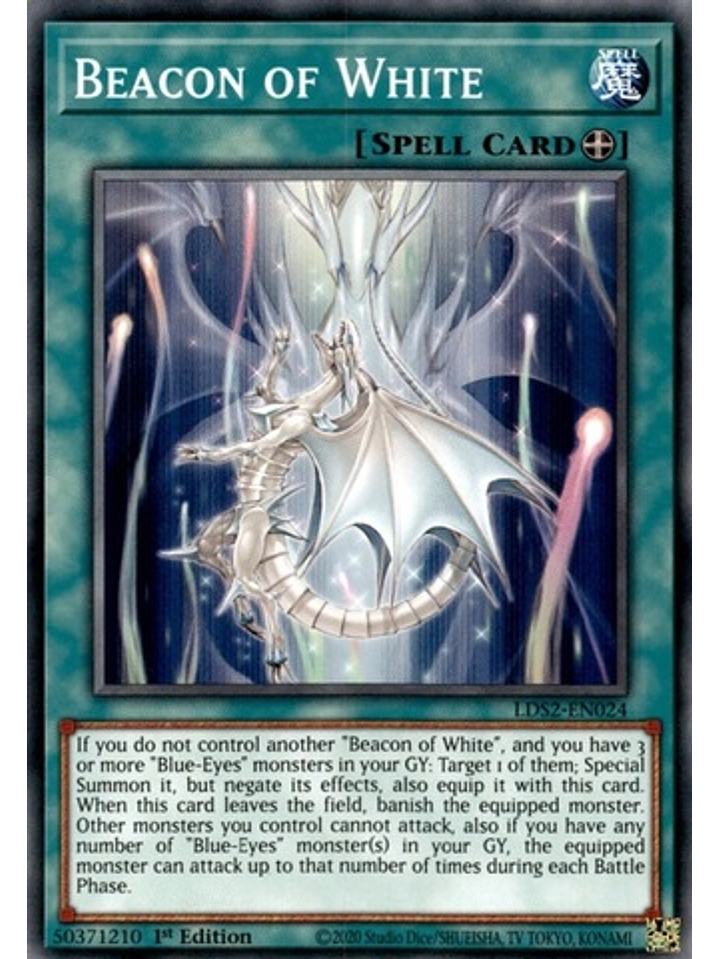 Beacon of White - LDS2-EN024 - Common 1st Edition 1