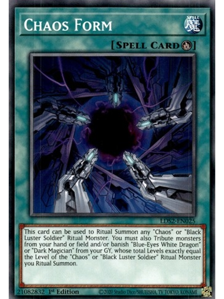 Chaos Form - LDS2-EN025 - Common 1st Edition 1