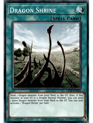Dragon Shrine - LDS2-EN022 - Common 1st Edition