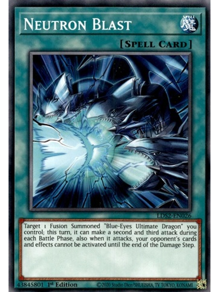 Neutron Blast - LDS2-EN026 - Common 1st Edition 1