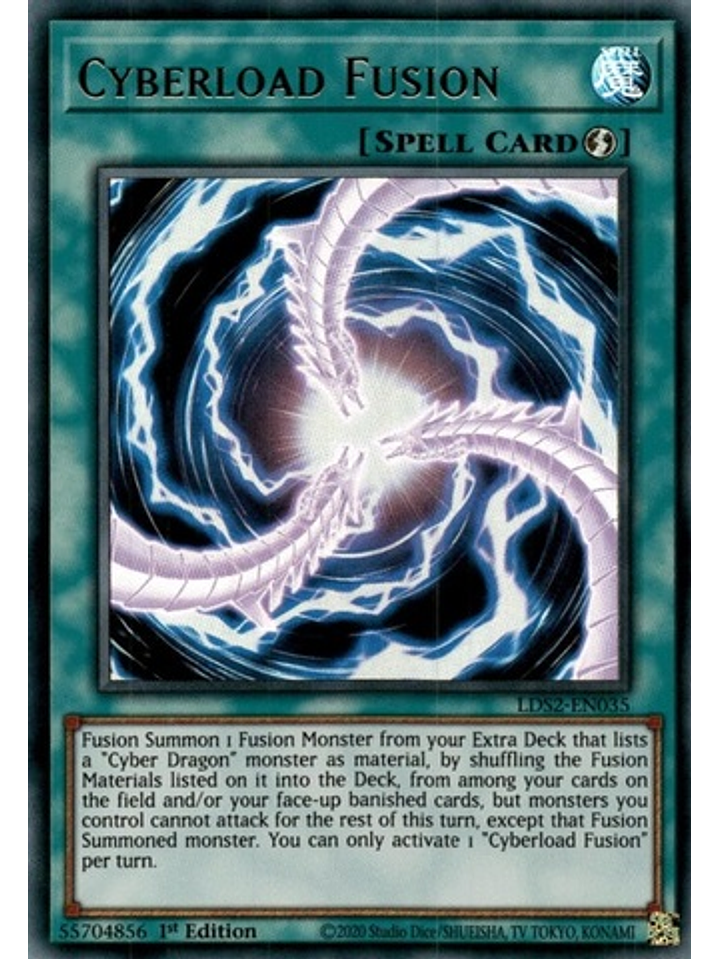 Cyberload Fusion - LDS2-EN035 - Ultra Rare 1st Edition 1
