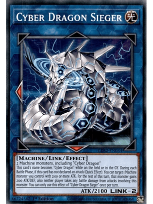 Cyber Dragon Sieger - LDS2-EN034 - Common 1st Edition