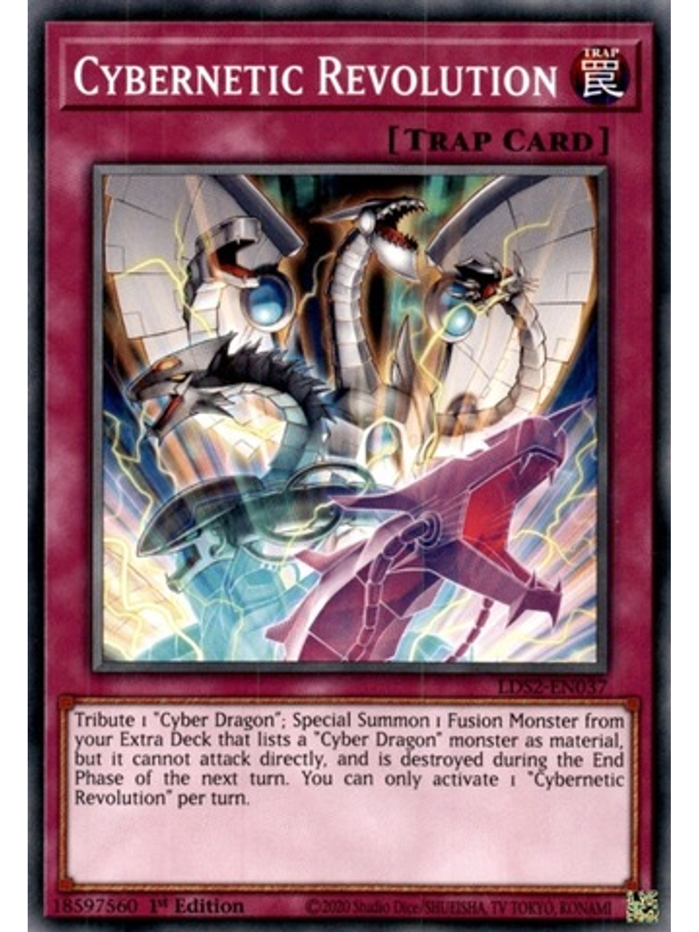 Cybernetic Revolution - LDS2-EN037 - Common 1st Edition 1