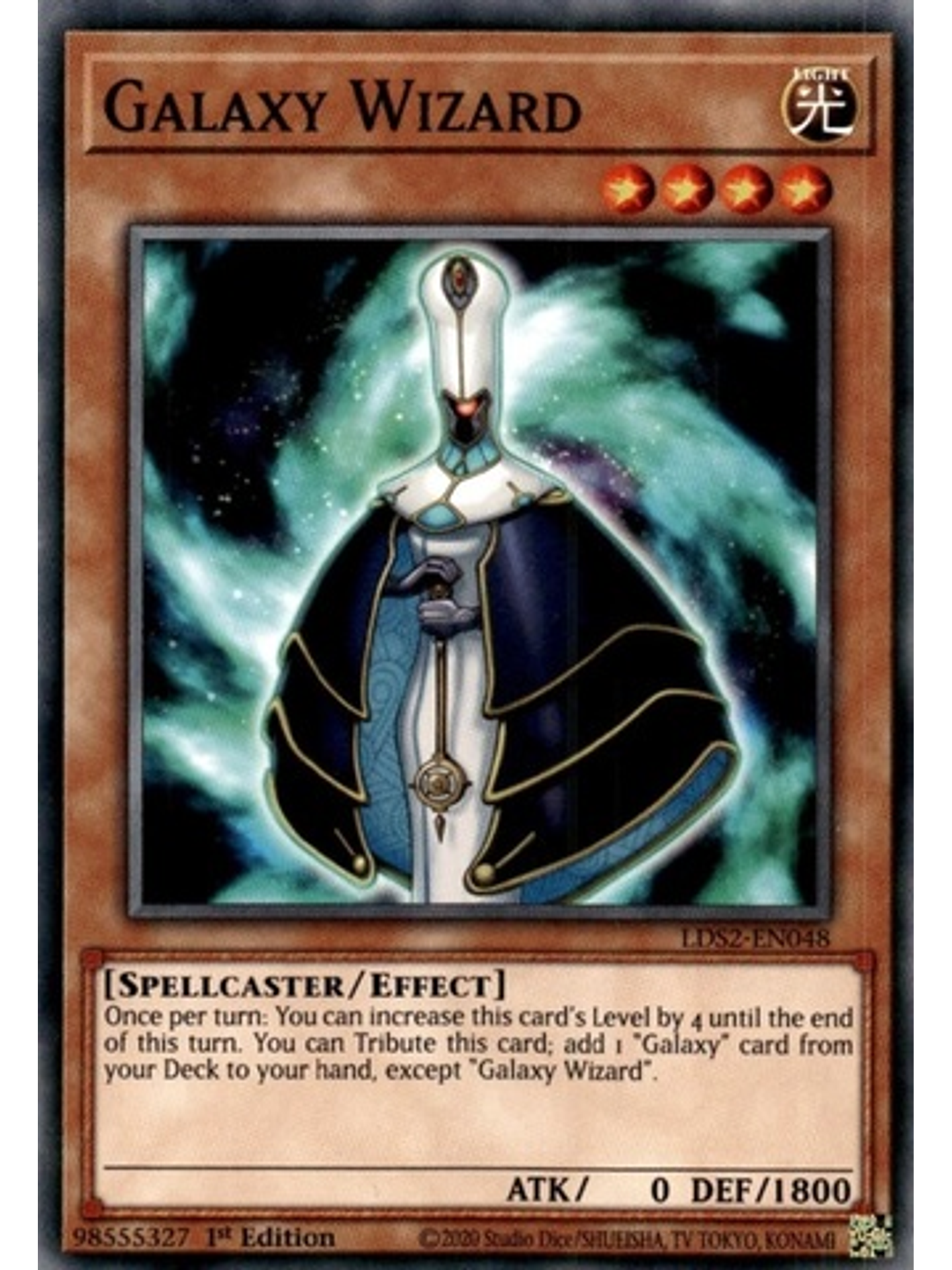 Galaxy Wizard - LDS2-EN048 - Common 1st Edition 1