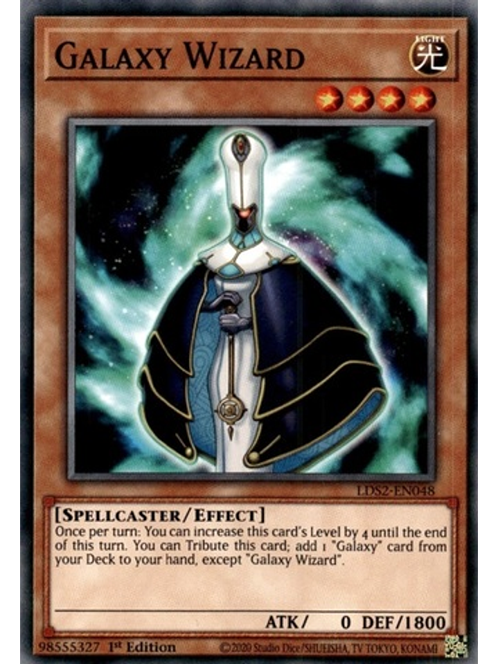 Galaxy Wizard - LDS2-EN048 - Common 1st Edition 1