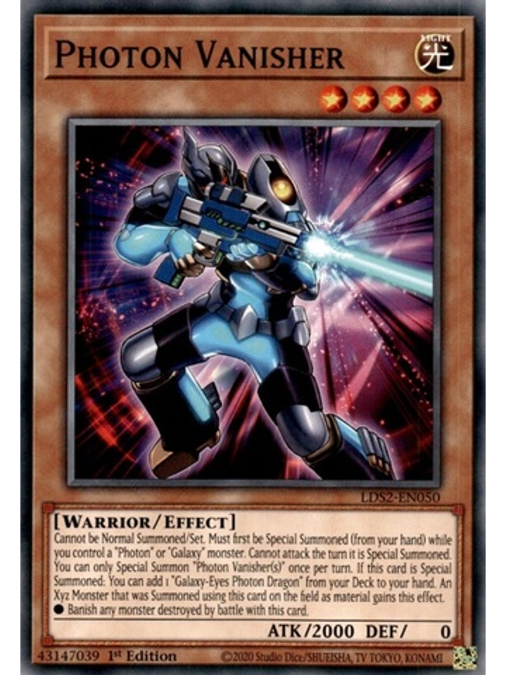 Photon Vanisher - LDS2-EN050 - Common 1st Edition 1