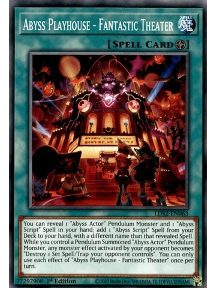 Abyss Playhouse - Fantastic Theater - LDS2-EN063 - Common 1st Edition 1