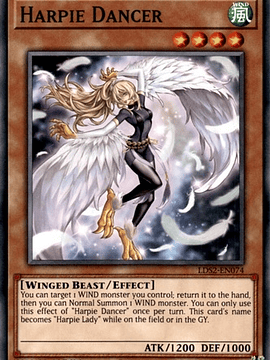 Harpie Dancer - LDS2-EN074 - Common 1st Edition