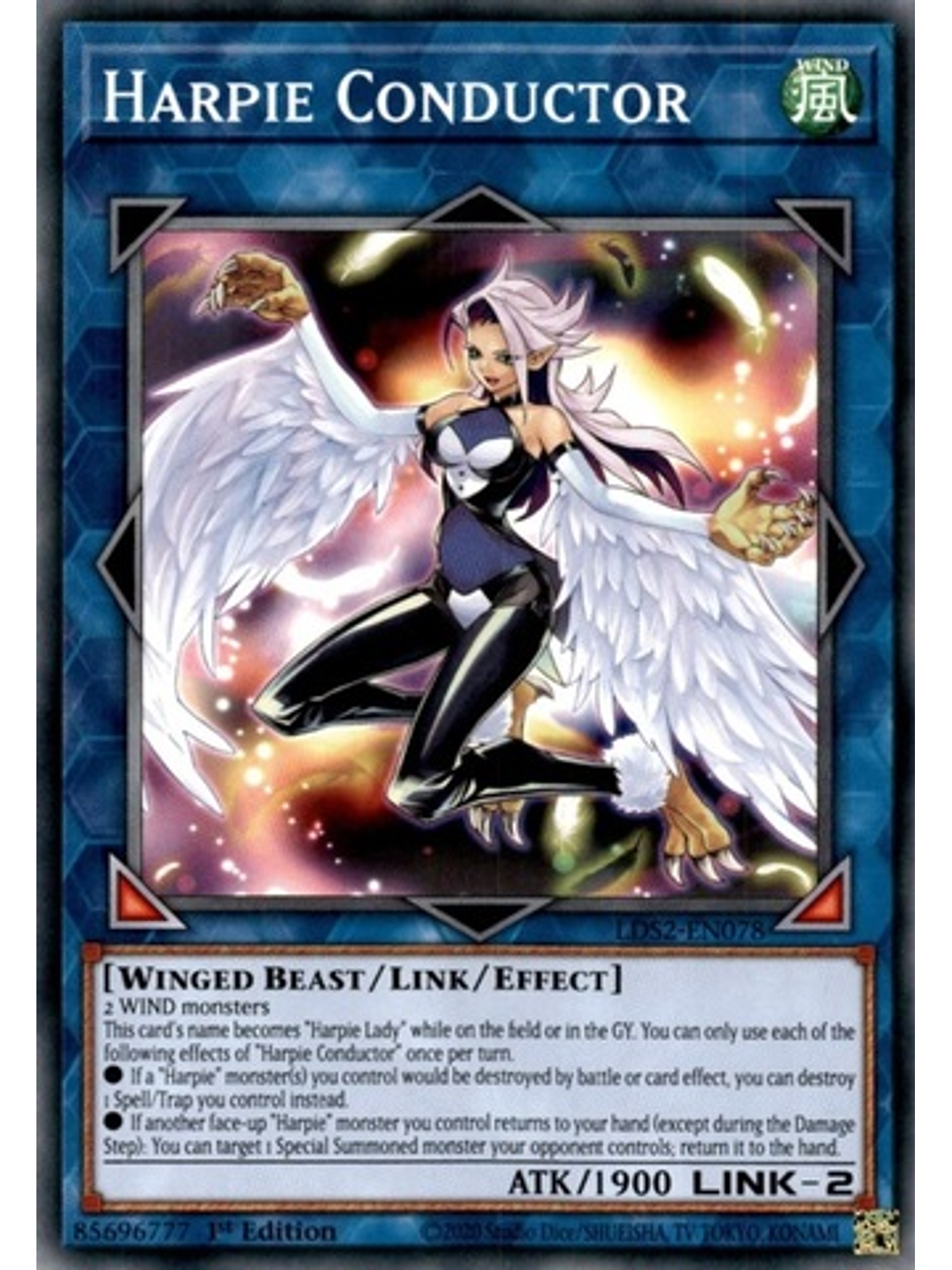 Harpie Conductor - LDS2-EN078 - Common 1st Edition 1