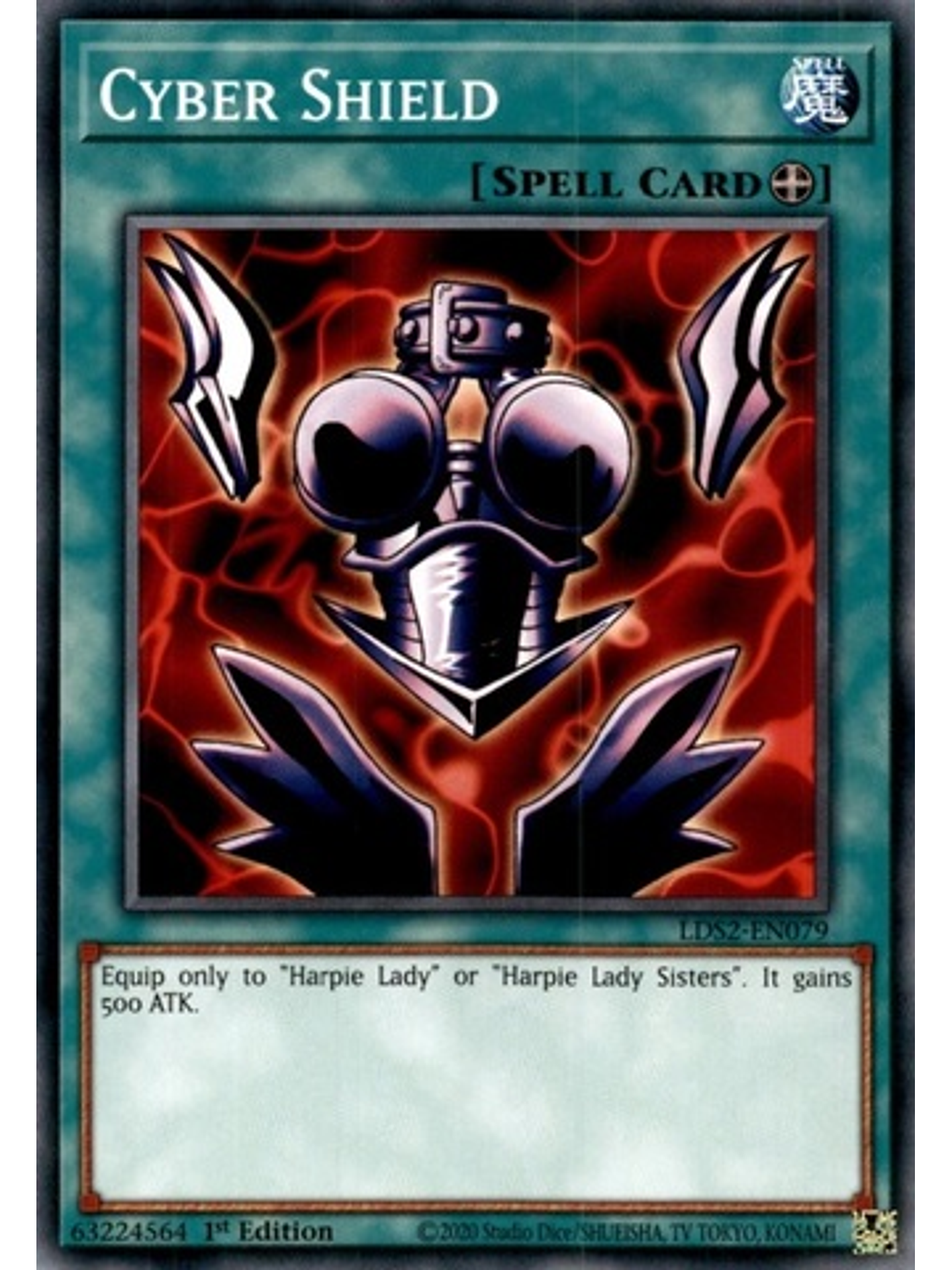 Cyber Shield - LDS2-EN079 - Common 1st Edition 1